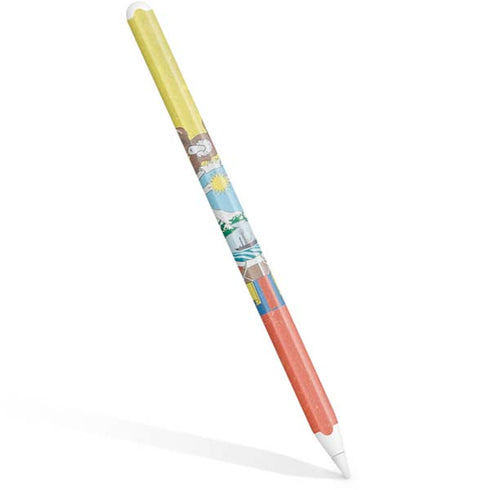 Ecuador Flag Distressed Apple Pencil (2nd Gen 2019) Skin